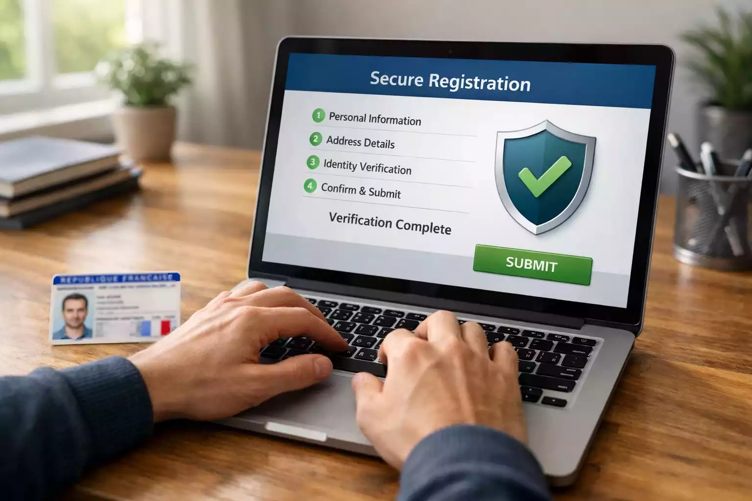 V&eacute;rification s&eacute;curis&eacute;e d'identit&eacute; pour inscription bookmaker